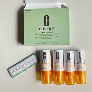 Clinique Fresh Pressed Daily Booster - 4 pack - new in box